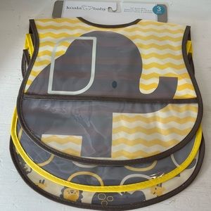 Koala Baby water resistant Peva 2 layered bibs